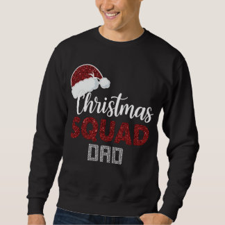 Sudadera Equipo de Navidad Papá Coincidente Navidad Diverti