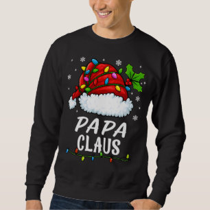 Sudadera Equipo de Navidades familiares de PAPA CLAUS