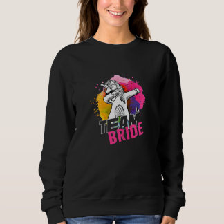 Sudadera Equipo de Novia de Mujeres Despedida de Soltera d