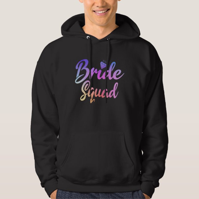 Sudadera Equipo de novia Despedida de soltera Bridesmaid Br (Anverso)