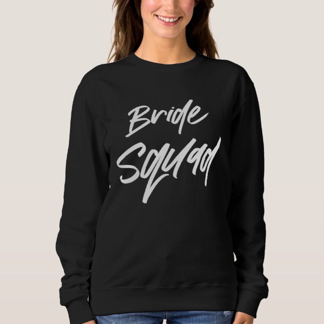 Sudadera Equipo de Novia Despedida de Soltera Damas Hago Tr (Anverso)