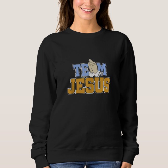 Sudadera Equipo de Oración Cristiana Jesús Cristianismo (Anverso)