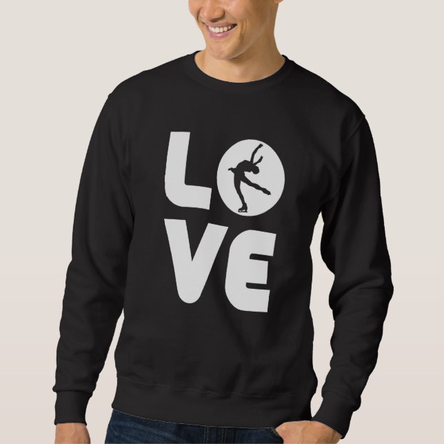 Sudadera Equipo de patinaje sobre hielo para patinar sobre  (Anverso)