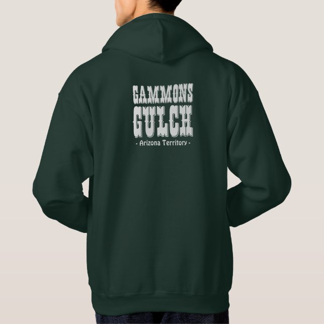 Sudadera Equipo de películas de Arizona Gammons Gulch (Reverso)