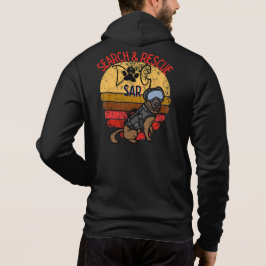 Sudadera Equipo de perros profesionales de búsqueda y resca