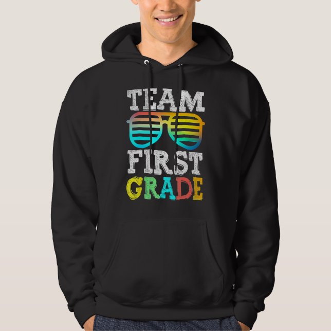 Sudadera Equipo de primer grado Squad de primer profesor de (Anverso)