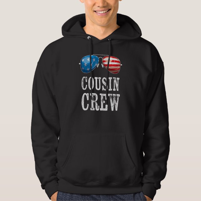 Sudadera Equipo De Primos Eeuu 4 De Julio Grupo De Confront (Anverso)