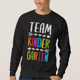 Sudadera Equipo De Profesora De Jardín De Niños De Vuelta A