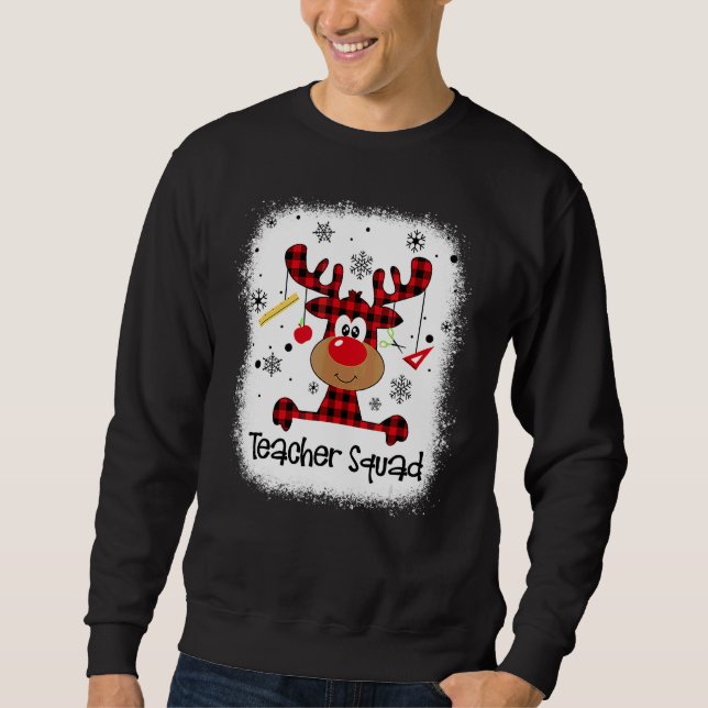 Sudadera Equipo De Profesores Blanqueados Reno Profesor Nav (Anverso)