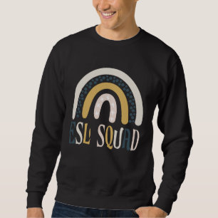 Sudadera Equipo De Profesores De ESL Crew Equipo De Regreso