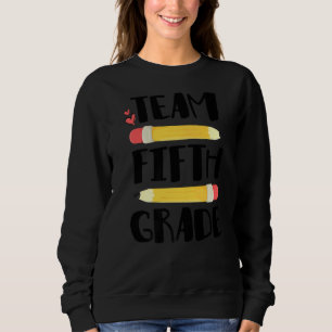 Sudadera Equipo De Quinto Grado De Vuelta Al Profesor De La