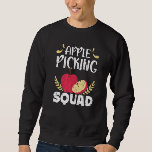 Sudadera Equipo de recolección de manzanas Fruta de manzana