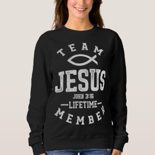 Sudadera Equipo de regalo cristiano Jesús Dios religioso