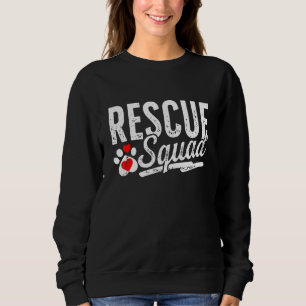 Sudadera Equipo de Rescate de Animales Perro Angustiado Ga