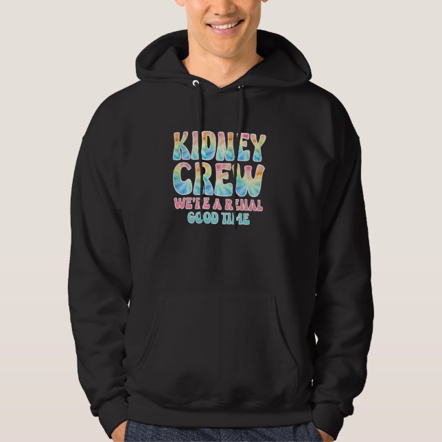 Sudadera Equipo de riñones diálisis de camisas Tech Chiste  (Anverso)