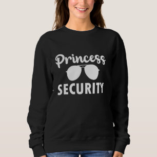Sudadera Equipo de Seguridad de la Princesa Papá Mamá Fiest