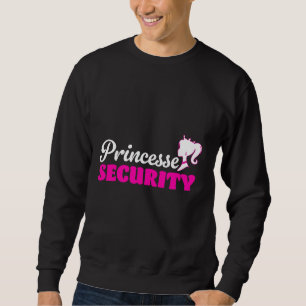 Sudadera Equipo de Seguridad de la Princesa Papá Mamá Fiest