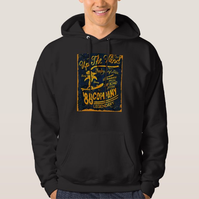 Sudadera Equipo de Surf Sharky 88 (Anverso)