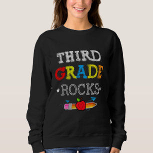 Sudadera Equipo de tercer grado Rocks 3er grado Maestra 3