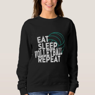 Sudadera Equipo de voleibol deportivo atlético retro Net Sp