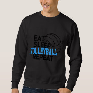 Sudadera Equipo de voleibol deportivo retro atlético Red Sp