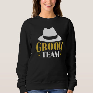 Sudadera Equipo del Novio Grupo de Novios Despedida de Solt