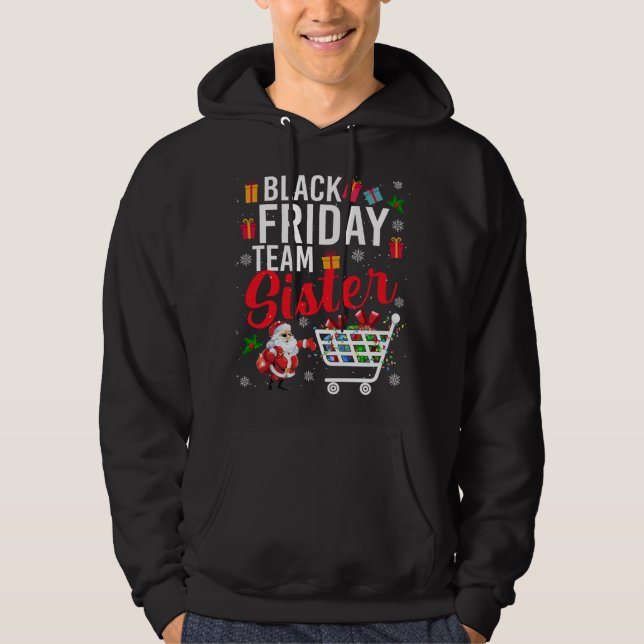 Sudadera Equipo del Viernes Negro Hermana Navidades de comp (Anverso)