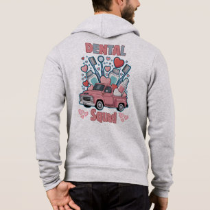 Sudadera Equipo Dental de San Valentín Lindo Equipo de Dien