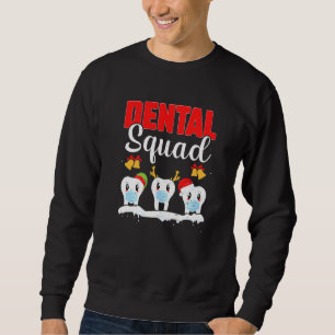 Sudadera Equipo Dental Dentista Médico De Muela Navidad Odo
