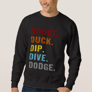 Sudadera Equipo Deportivo Dodge Duck Dip Dive Gracioso Béis
