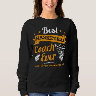 Sudadera Equipo deportivo escolar Mejor entrenador de balon