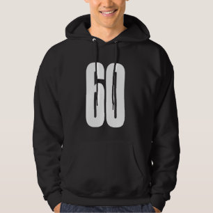 Sudadera Equipo deportivo número blanco #60