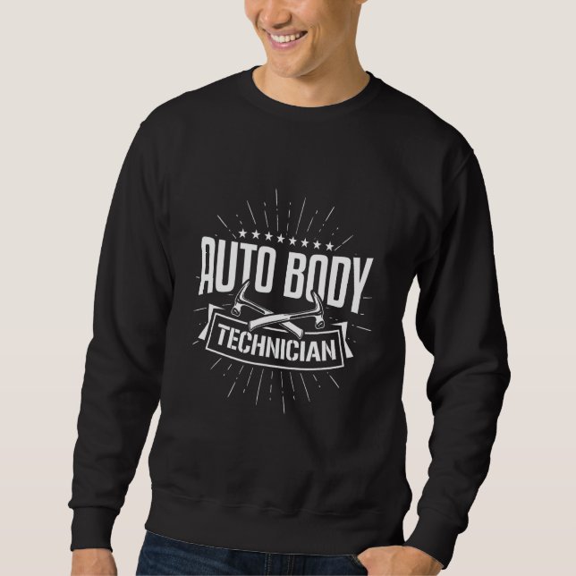 Sudadera Equipo divertidísimo de técnico de cuerpo automáti (Anverso)