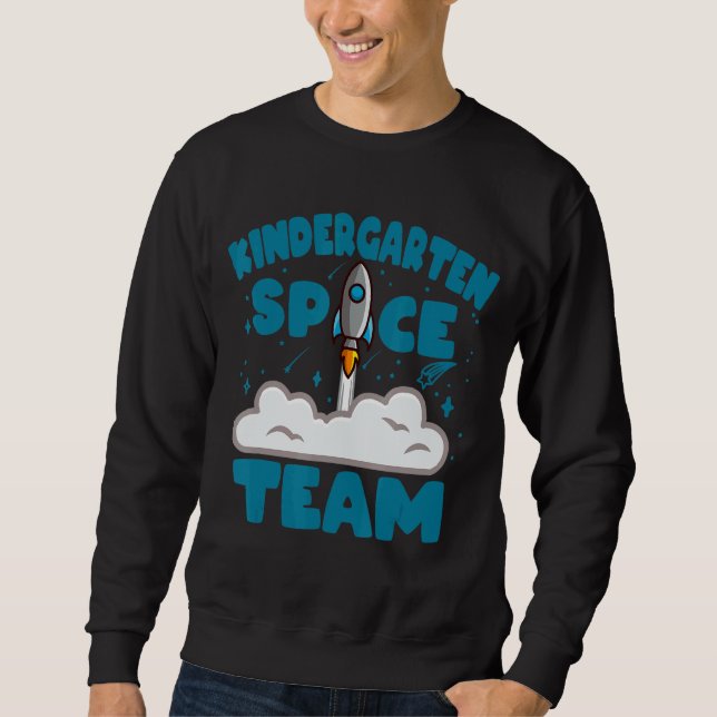 Sudadera Equipo espacial de jardines de infancia (Anverso)