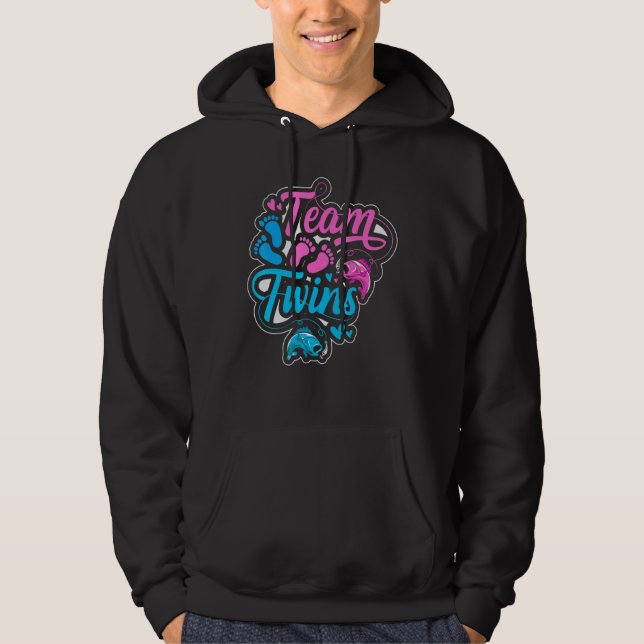 Sudadera Equipo Gemelos para una Pesca   (Anverso)