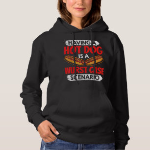 Sudadera Equipo Hotdog Wurst Funda Escenario Perro caliente