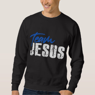 Sudadera Equipo Jesucristo Dios Cristiano Católico Ortodoxo