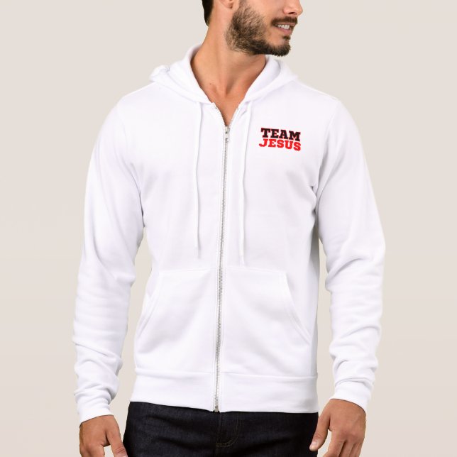 Sudadera Equipo Jesus Christian Faith Hoodie (Anverso)