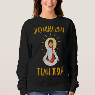 Sudadera Equipo Jesús Religioso Cita Sarcástica