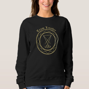 Sudadera equipo Lucifer Satanás Baphomet Diablo