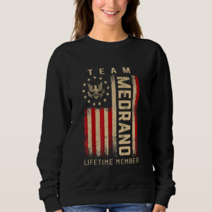 Sudadera Equipo MEDRANO Lifetime Member Bandera Americana