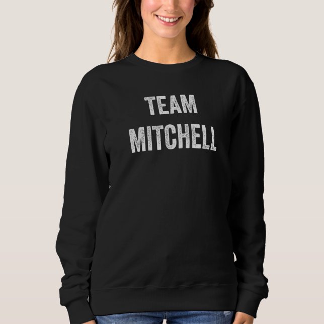 Sudadera Equipo Mitchell Vamos Mitchell simpatizante Grita  (Anverso)