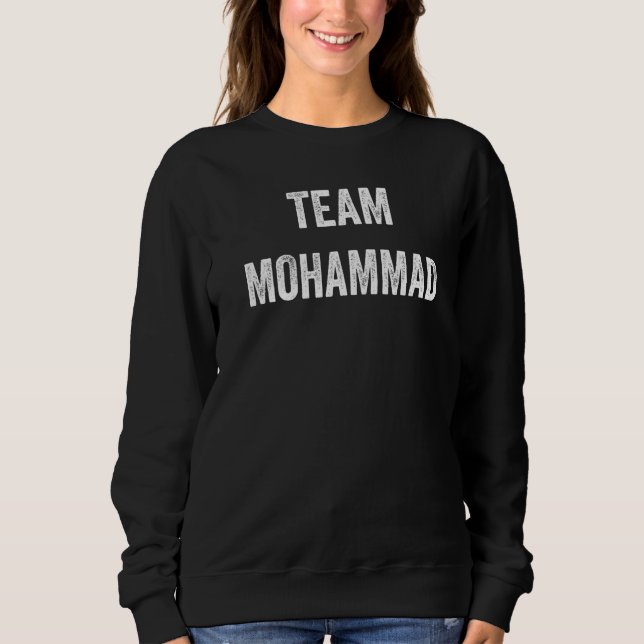 Sudadera Equipo Mohammad Vamos Mohammad Seguidor Aplauso Fa (Anverso)