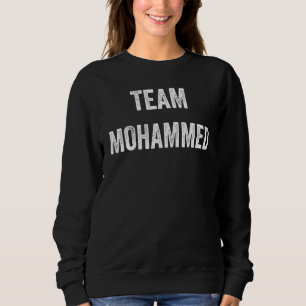 Sudadera Equipo Mohammed Vamos Mohammed Seguidor Aplauso