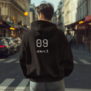 Sudadera Equipo Nacional de Italia Personalizado Profesiona