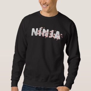 Sudadera Equipo Ninja Cherry Blossom Funny Gamers Tee Gamer