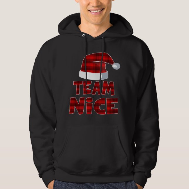 Sudadera Equipo Niza Santa Red Navidades de Claus Pajama F (Anverso)