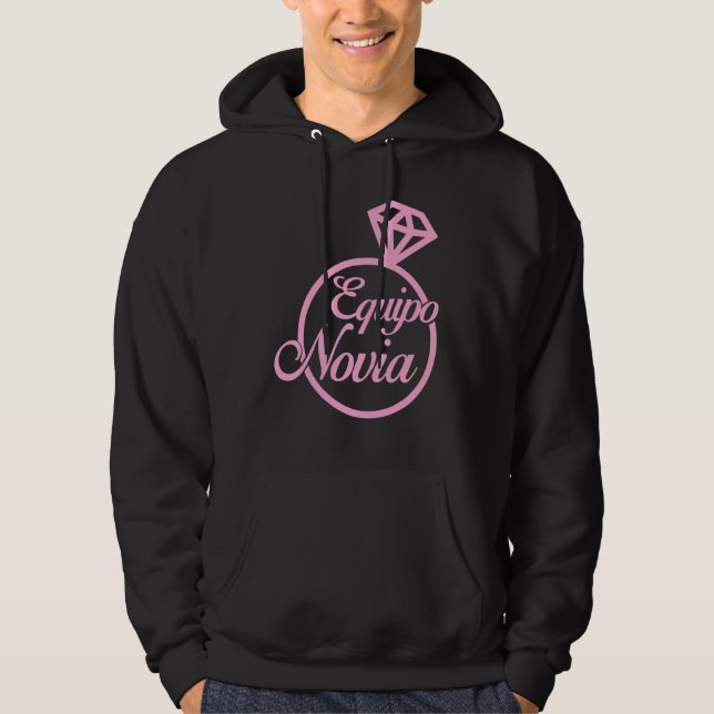 Sudadera Equipo Novia De Las Mujeres Dama De Honor Fiesta (Anverso)
