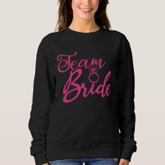 Sudadera Equipo Novia Despedida de Soltera Rosa Grupo de Bo