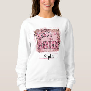 Sudadera Equipo Novia Diseño Personalizado Fierce & Fun